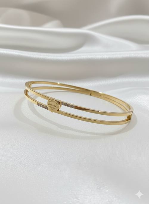 Coeur Éternel Gold Bracelet